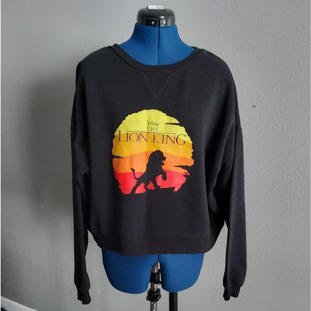 Disney The Lion King Cropped Pullover Sweater 2XL